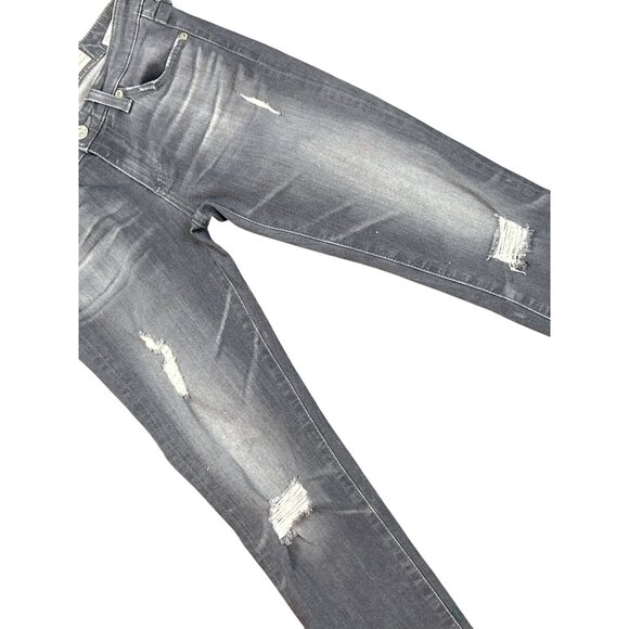 Adriano Goldschmied Low Rise Distressed Legging Ankle Super Skinny Ankle Jeans i - Picture 4 of 7